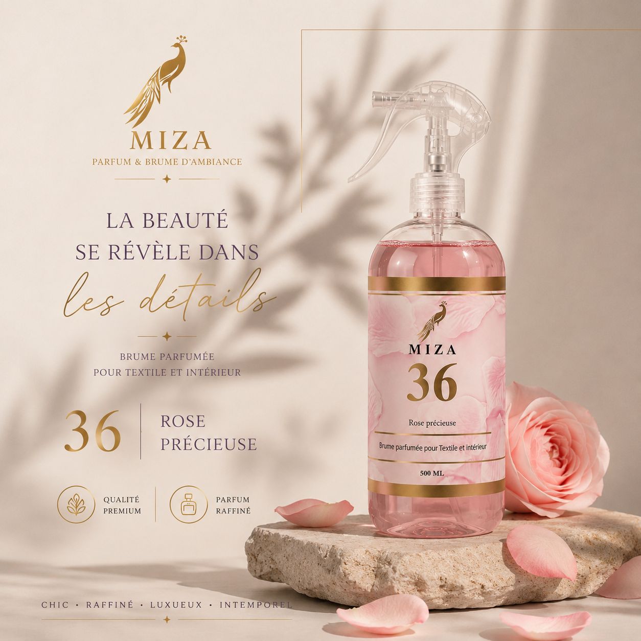 MIZA 36 Precious Rose textile mist